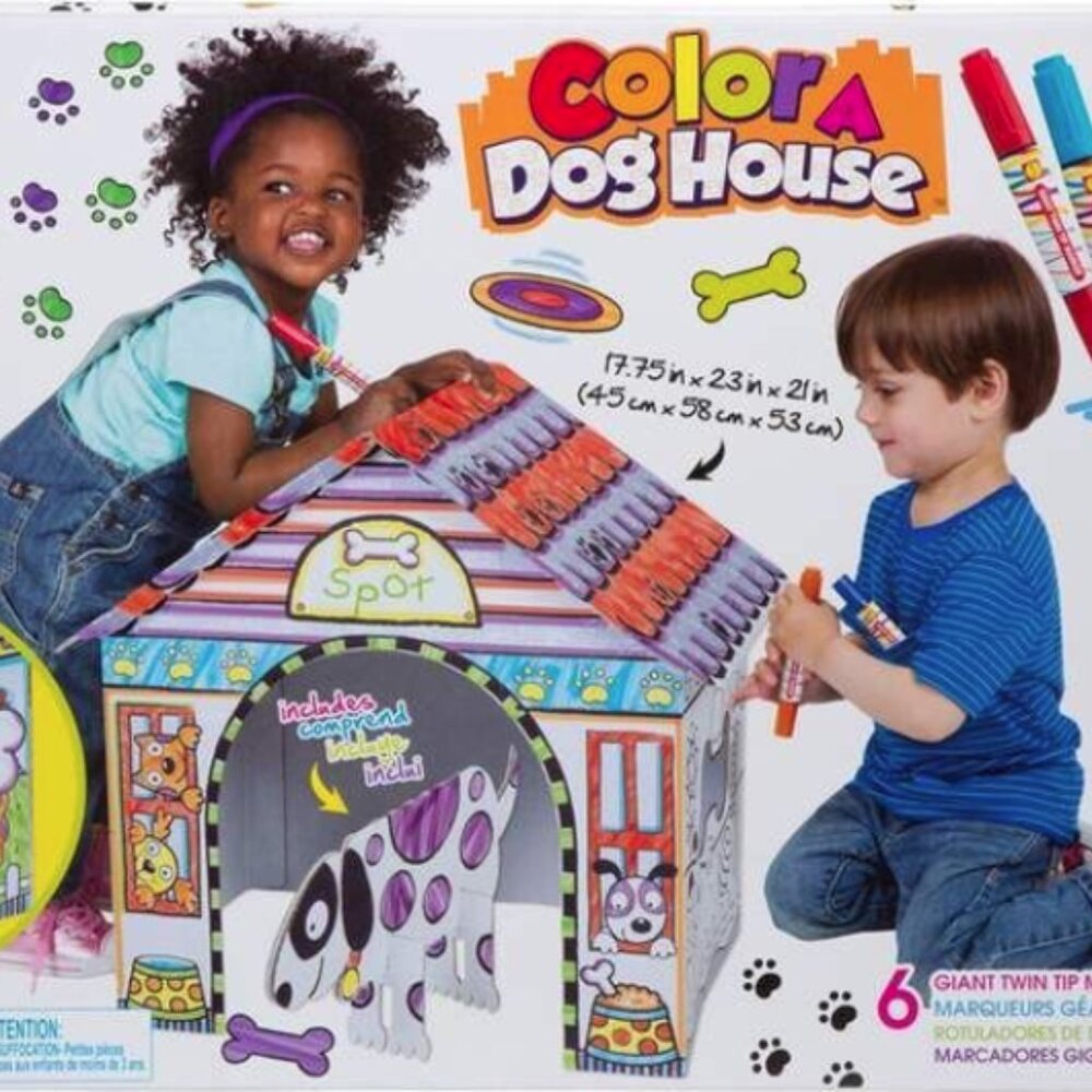 Alex Toys 'Color a Dog House' Craft Project Kit